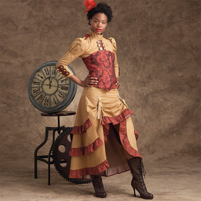 Simplicity Sewing Pattern S9007 Misses Steampunk Costumes 9007 Image 2 From Patternsandplains.com