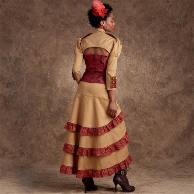 Simplicity Sewing Pattern S9007 Misses Steampunk Costumes 9007 Image 4 From Patternsandplains.com