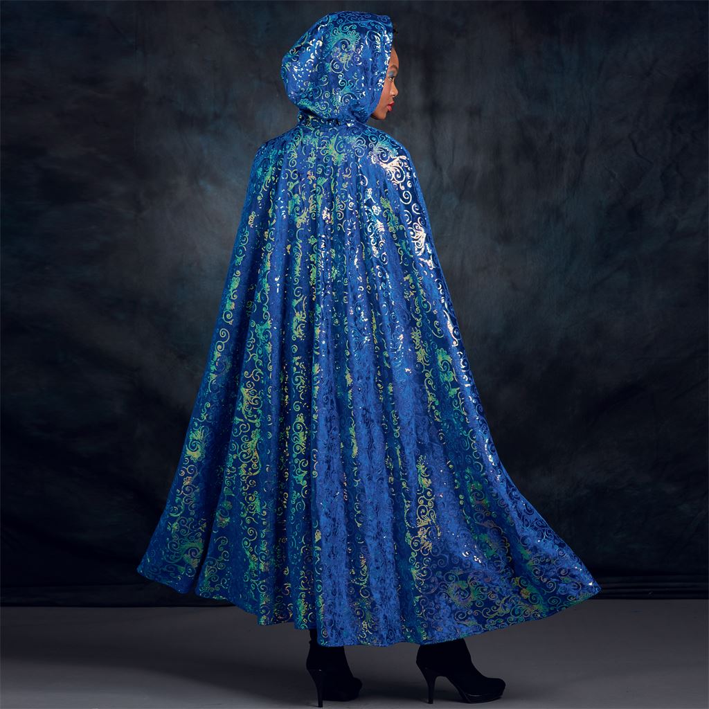 Simplicity Sewing Pattern S9008 Misses Cape with Tie Costumes 9008 Image 5 From Patternsandplains.com