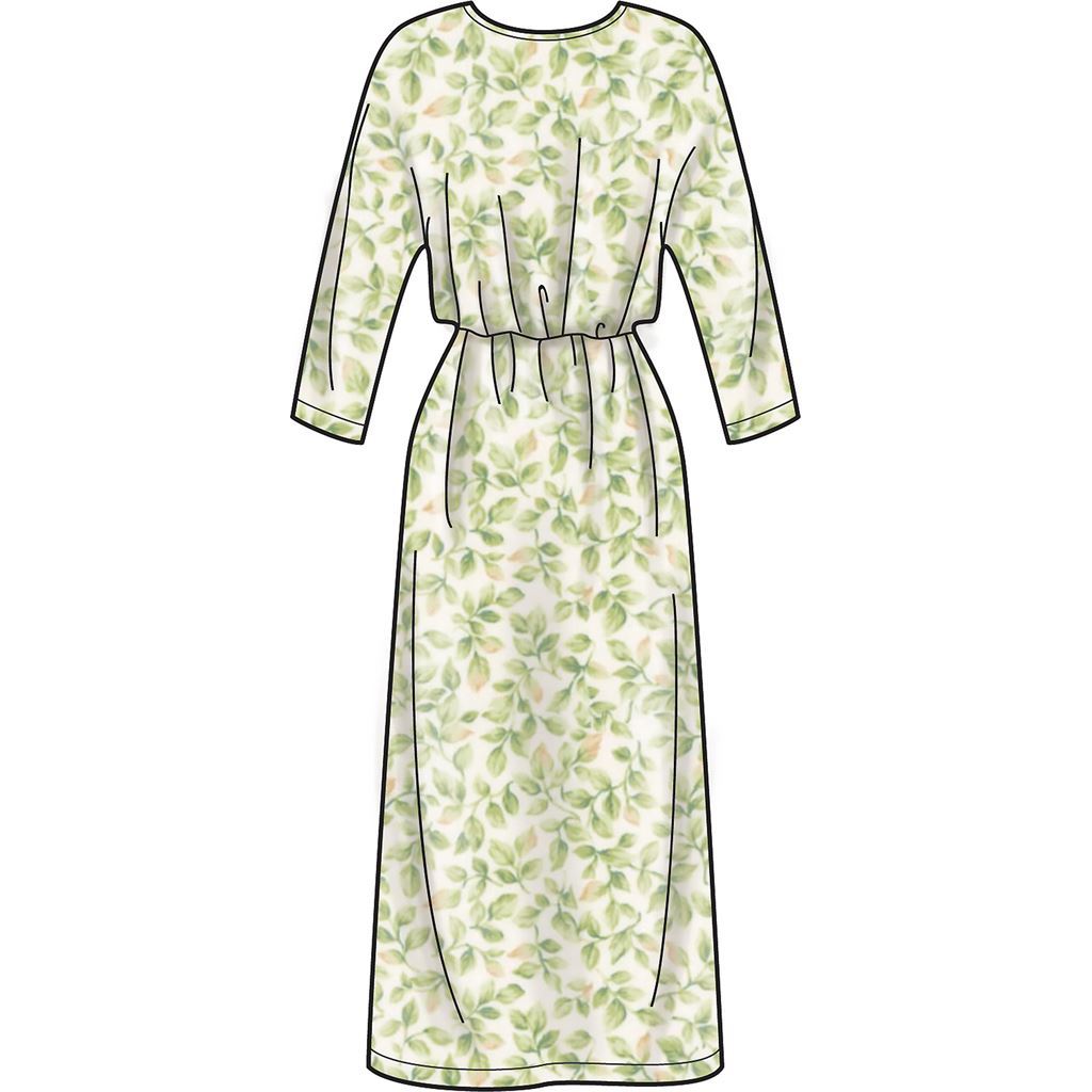 Simplicity Sewing Pattern S9010 Misses Dresses with Length Variation 9010 Image 4 From Patternsandplains.com