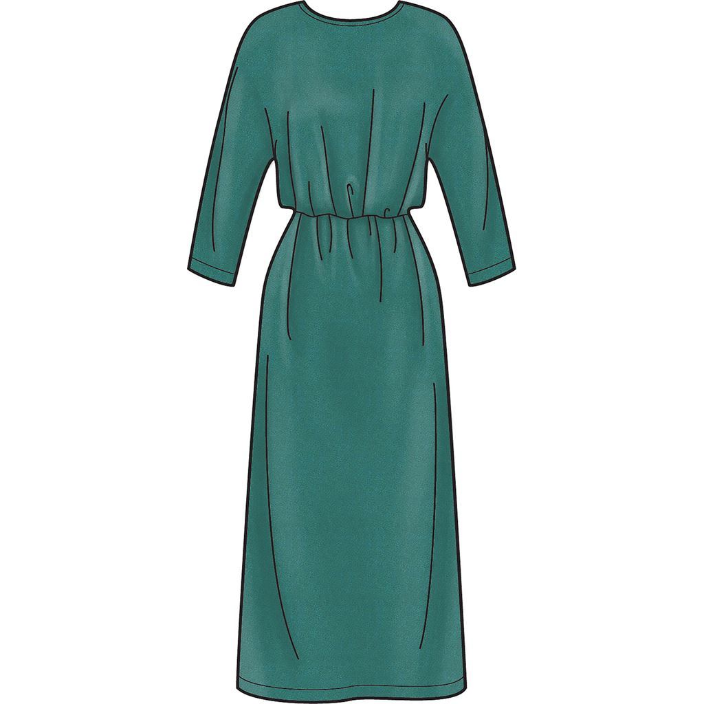 Simplicity Sewing Pattern S9010 Misses Dresses with Length Variation 9010 Image 5 From Patternsandplains.com