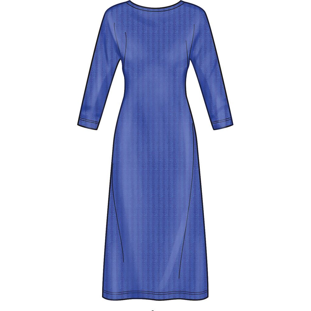 Simplicity Sewing Pattern S9011 Misses Knit Pullover Dresses 9011 Image 3 From Patternsandplains.com