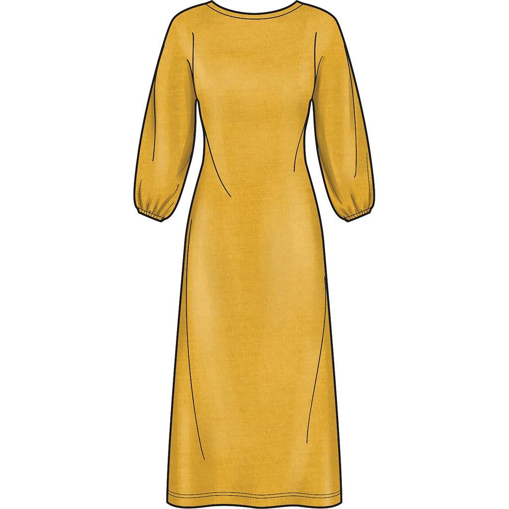 Simplicity Sewing Pattern S9011 Misses Knit Pullover Dresses 9011 Image 5 From Patternsandplains.com