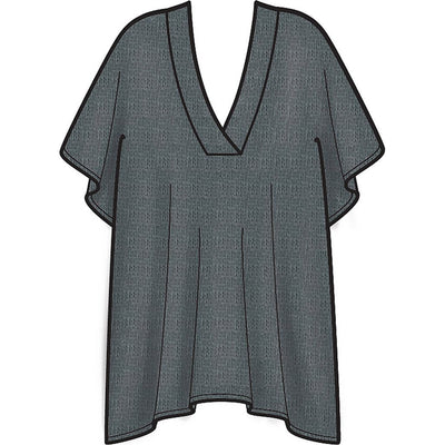 Simplicity Sewing Pattern S9018 Misses Pants Knit Vest Dress or Top 9018 Image 6 From Patternsandplains.com
