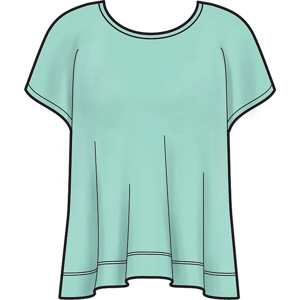 Simplicity Sewing Pattern S9020 Misses Sleepwear Knit Tops Pants Shorts and Accessories 9020 Image 5 From Patternsandplains.com