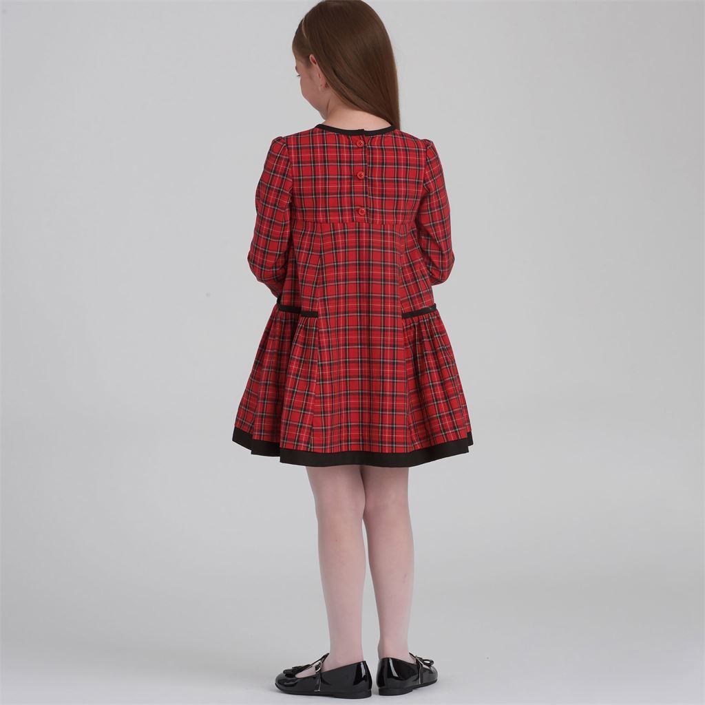 Simplicity Sewing Pattern S9026 Childrens Animal Applique Pocket Dress 9026 Image 3 From Patternsandplains.com