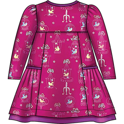 Simplicity Sewing Pattern S9026 Childrens Animal Applique Pocket Dress 9026 Image 4 From Patternsandplains.com
