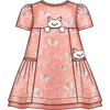 Simplicity Sewing Pattern S9026 Childrens Animal Applique Pocket Dress 9026 Image 5 From Patternsandplains.com
