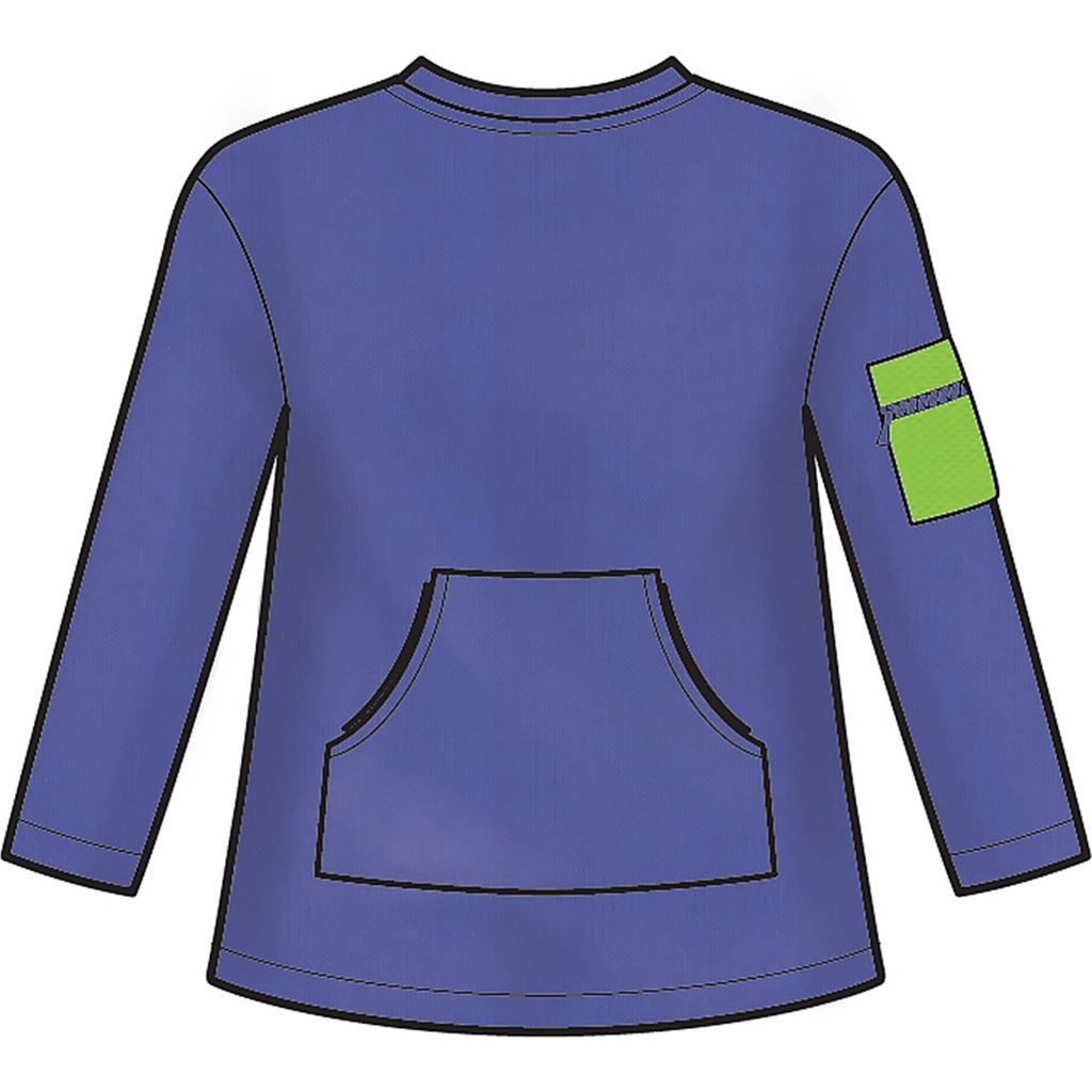 Simplicity Sewing Pattern S9028 Girls and Boys Knot Tops with Hoodie 9028 Image 3 From Patternsandplains.com