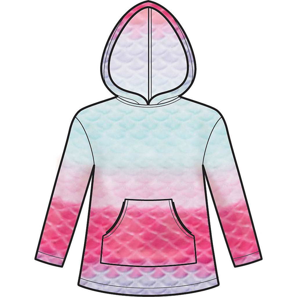 Simplicity Sewing Pattern S9028 Girls and Boys Knot Tops with Hoodie 9028 Image 4 From Patternsandplains.com