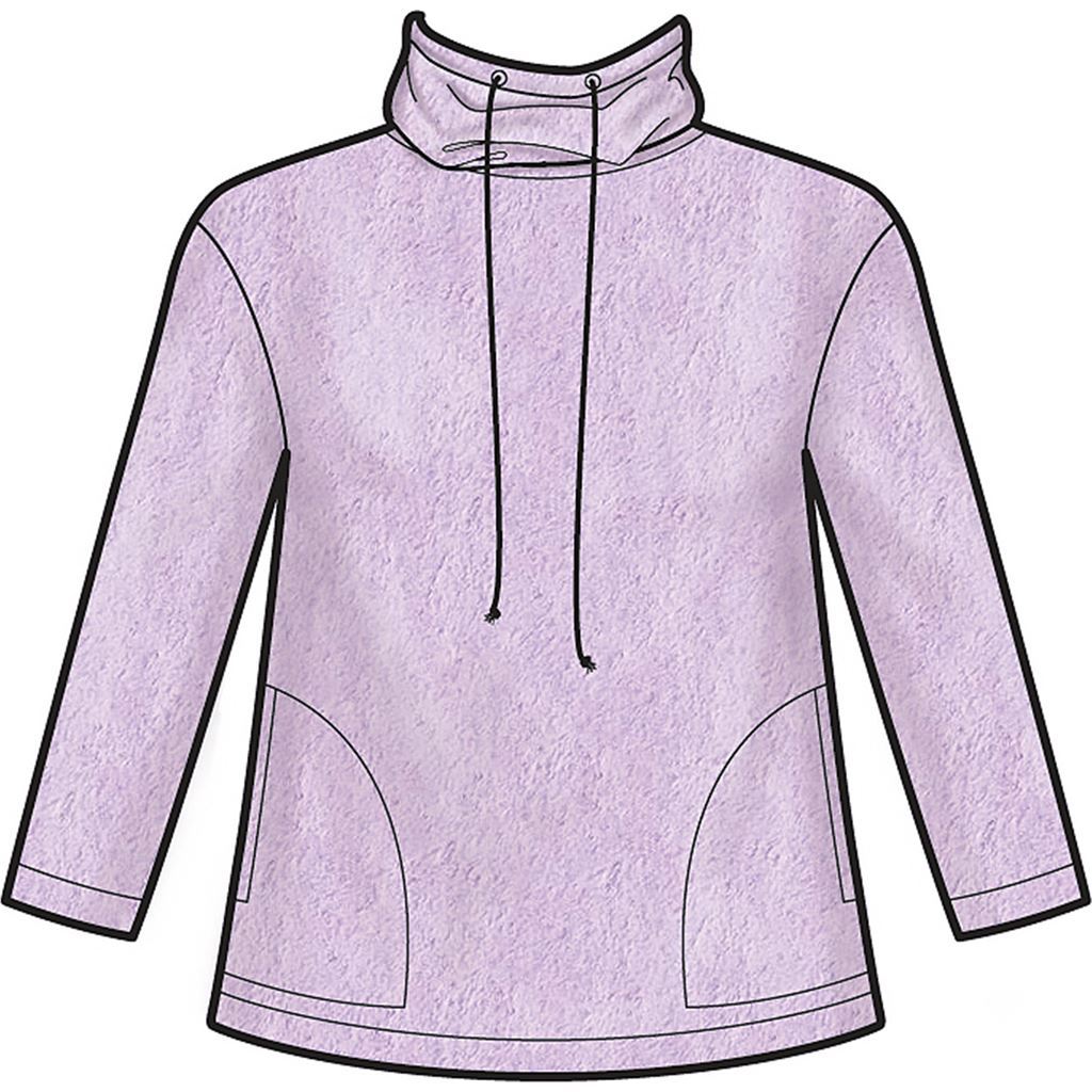 Simplicity Sewing Pattern S9028 Girls and Boys Knot Tops with Hoodie 9028 Image 6 From Patternsandplains.com