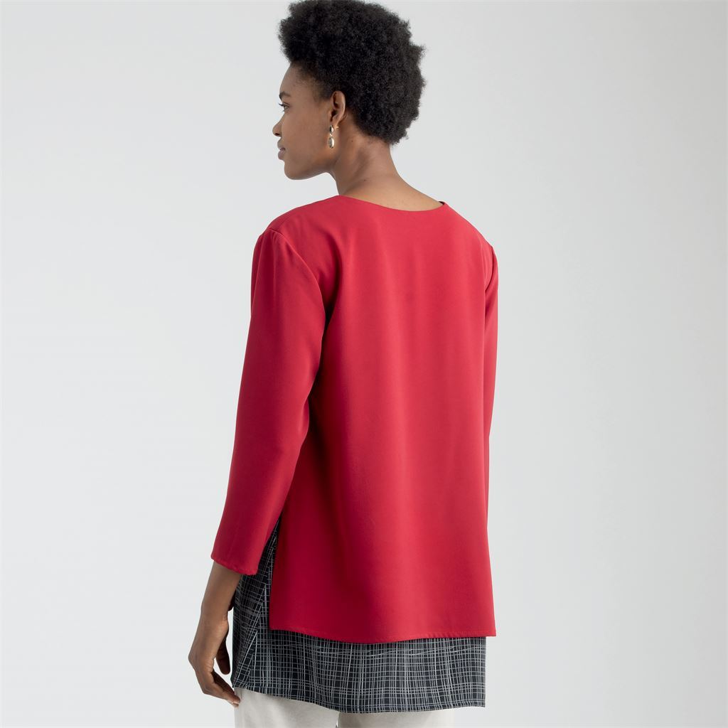 Simplicity Sewing Pattern S9046 Misses Layered Tunics 9046 Image 4 From Patternsandplains.com