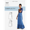 Simplicity Sewing Pattern S9049 Misses Back Wrapped Skirt With Pockets 9049 Image 1 From Patternsandplains.com
