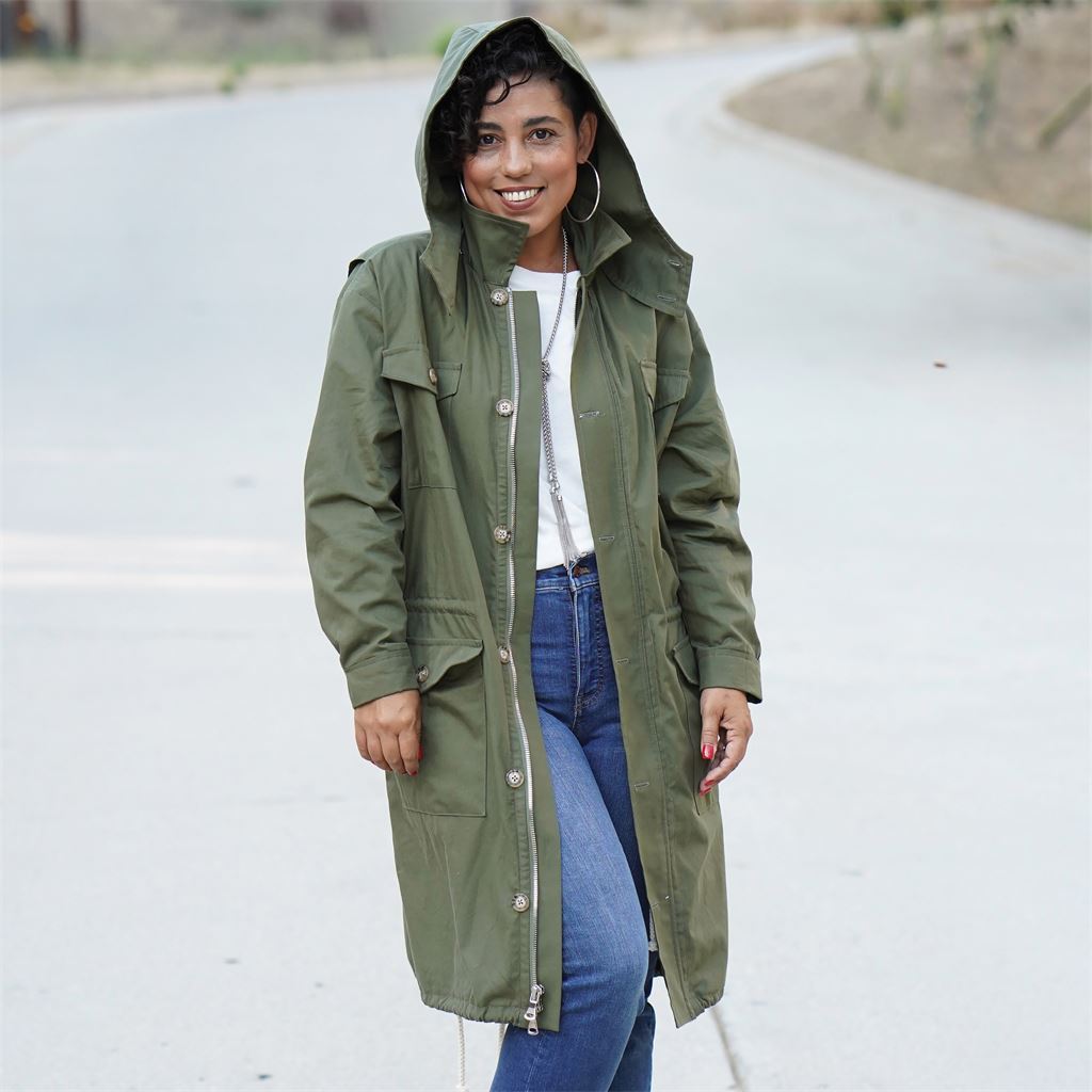 Simplicity Sewing Pattern S9052 Misses Mens and Teens Jacket and Hood 9052 Image 5 From Patternsandplains.com