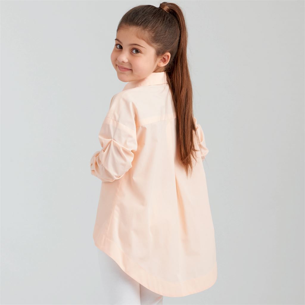 Simplicity Sewing Pattern S9054 Childrens and Girls Oversized Tops 9054 Image 5 From Patternsandplains.com