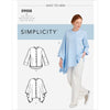 Simplicity Sewing Pattern S9058 Misses Shirt With Drape Variations 9058 Image 1 From Patternsandplains.com