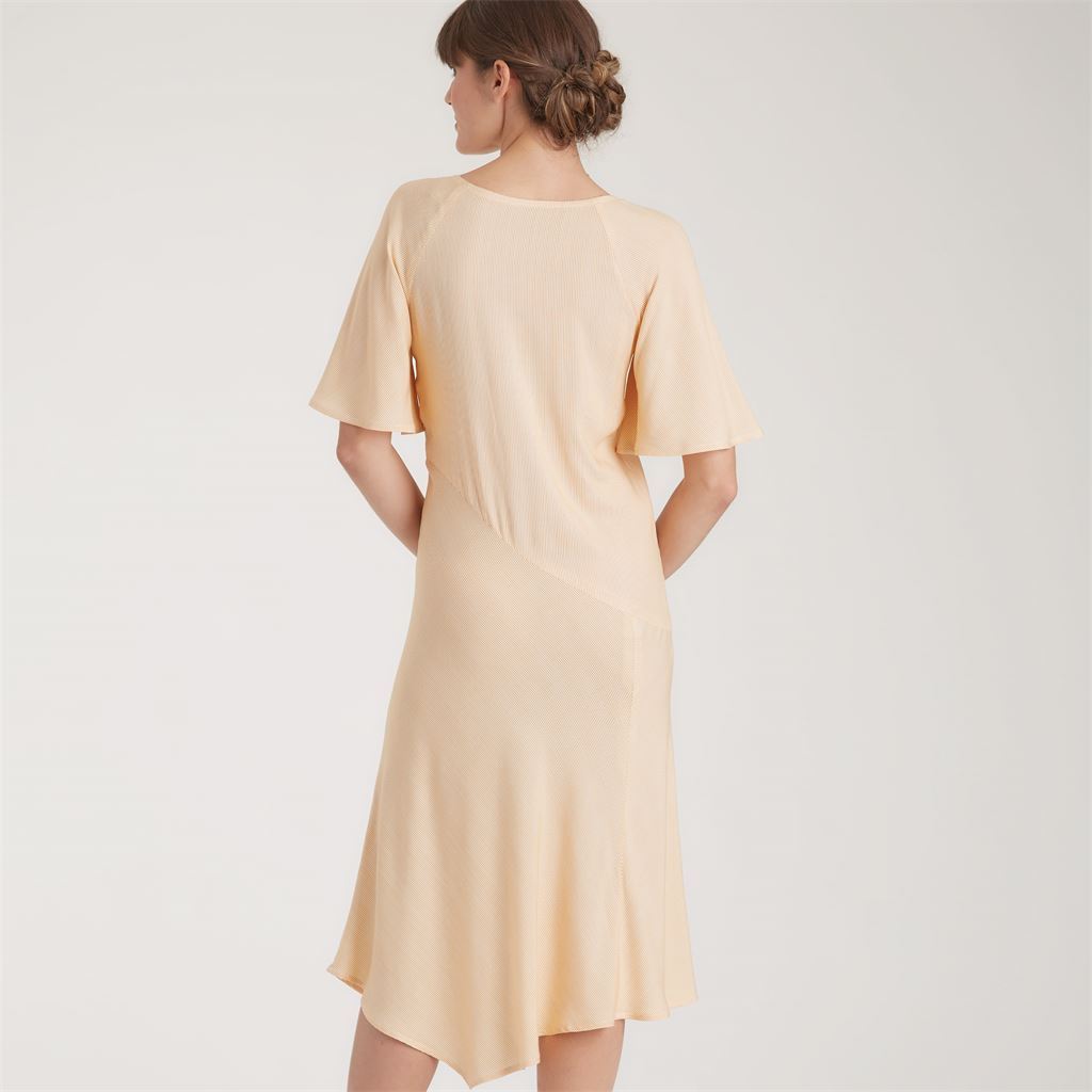 Simplicity Sewing Pattern S9099 Misses Dress With Length Sleeve and Fabric Variations 9099 Image 3 From Patternsandplains.com