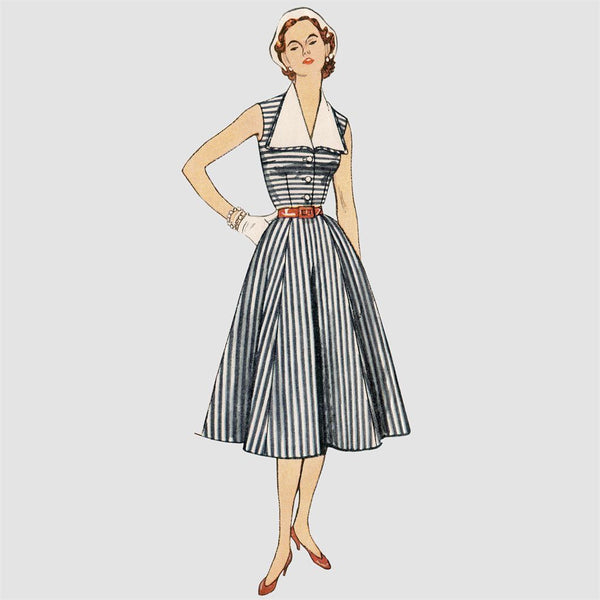 Simplicity Sewing Pattern S9105 Misses' Vintage Dress With Detachable ...
