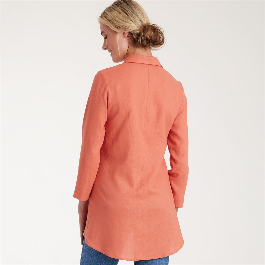 Simplicity Sewing Pattern S9106 Misses and Womens Button Front Shirt 9106 Image 3 From Patternsandplains.com