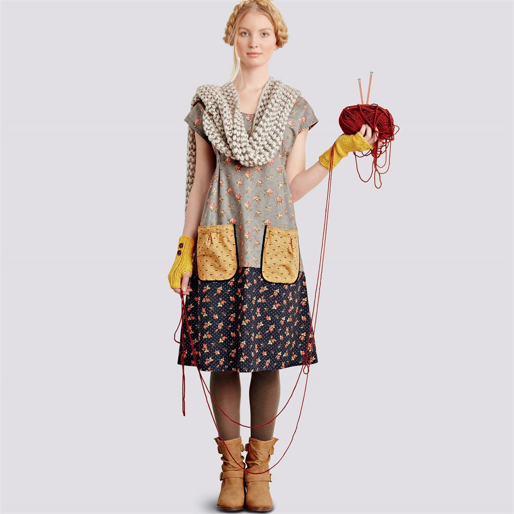 Simplicity Sewing Pattern S9122 Misses Dresses 9122 Image 2 From Patternsandplains.com