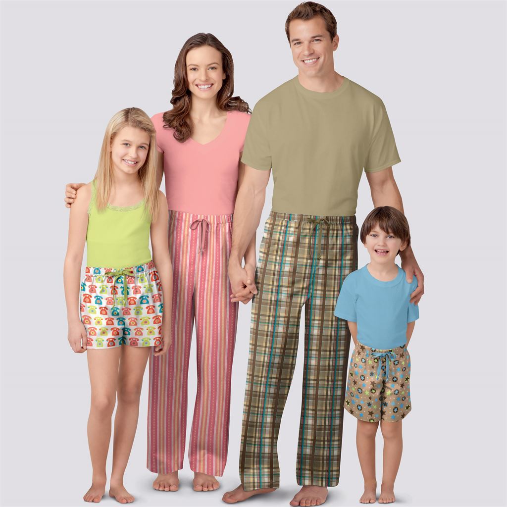 Simplicity Sewing Pattern S9127 Unisex Sleepwear 9127 Image 2 From Patternsandplains.com