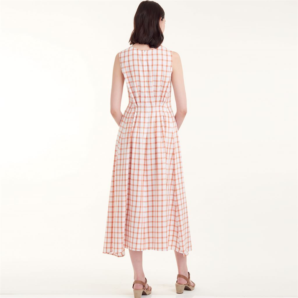 Simplicity Sewing Pattern S9134 Misses Released Pleat Dress 9134 Image 4 From Patternsandplains.com