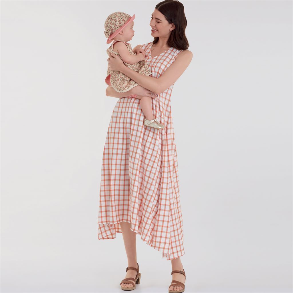 Simplicity Sewing Pattern S9134 Misses Released Pleat Dress 9134 Image 5 From Patternsandplains.com