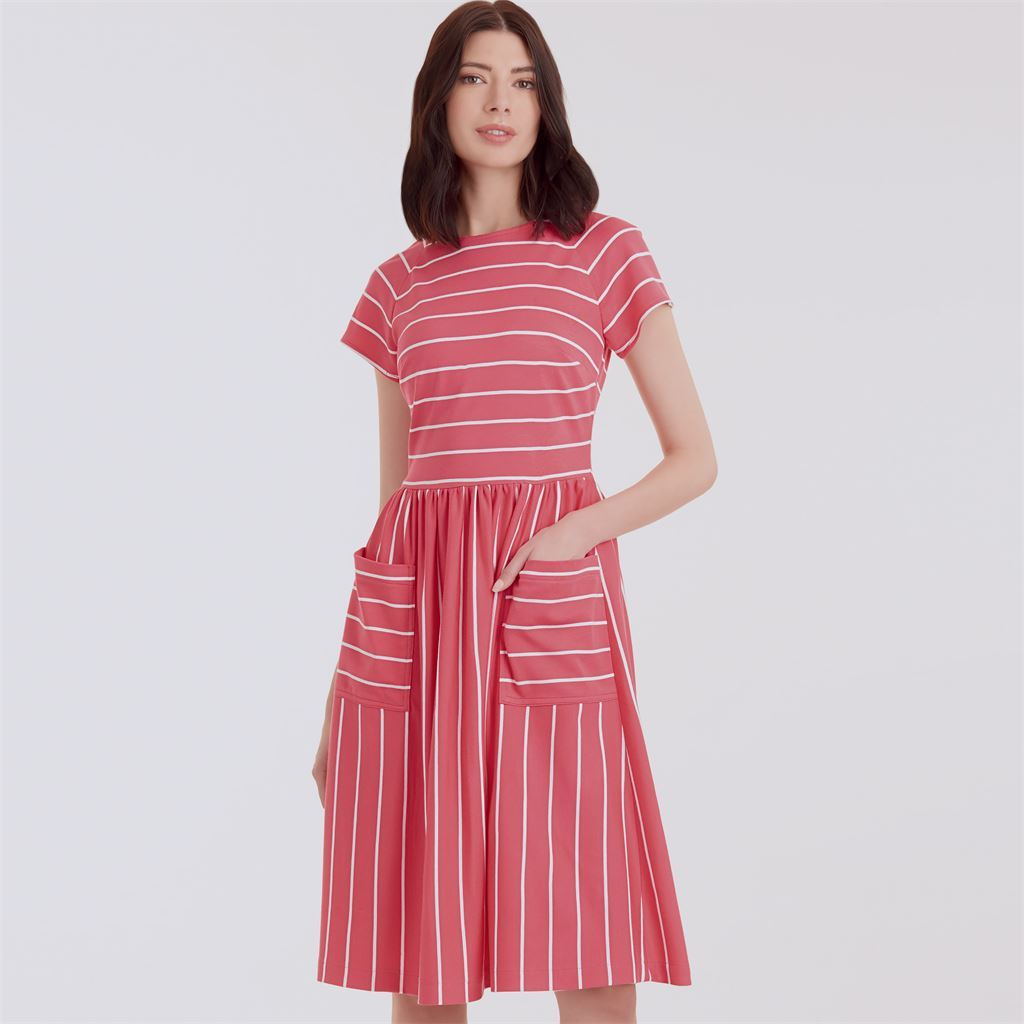 Simplicity Sewing Pattern S9136 Misses Dress 9136 Image 2 From Patternsandplains.com