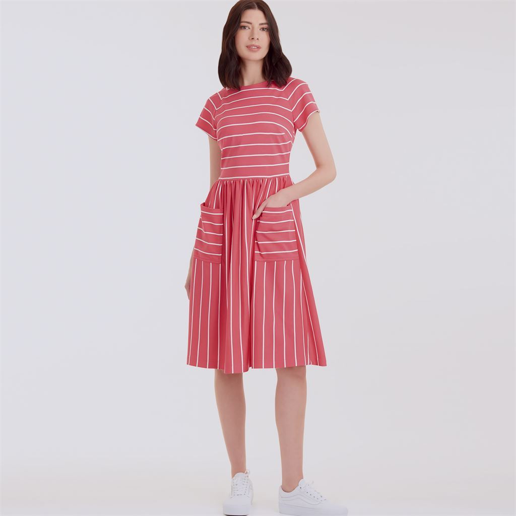 Simplicity Sewing Pattern S9136 Misses Dress 9136 Image 3 From Patternsandplains.com