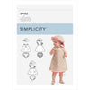 Simplicity Sewing Pattern S9152 Babies Dress Panties and Hat 9152 Image 1 From Patternsandplains.com