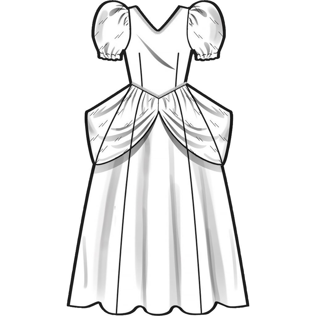 Simplicity Sewing Pattern S9168 Childrens and Girls Princess Costumes 9168 Image 3 From Patternsandplains.com