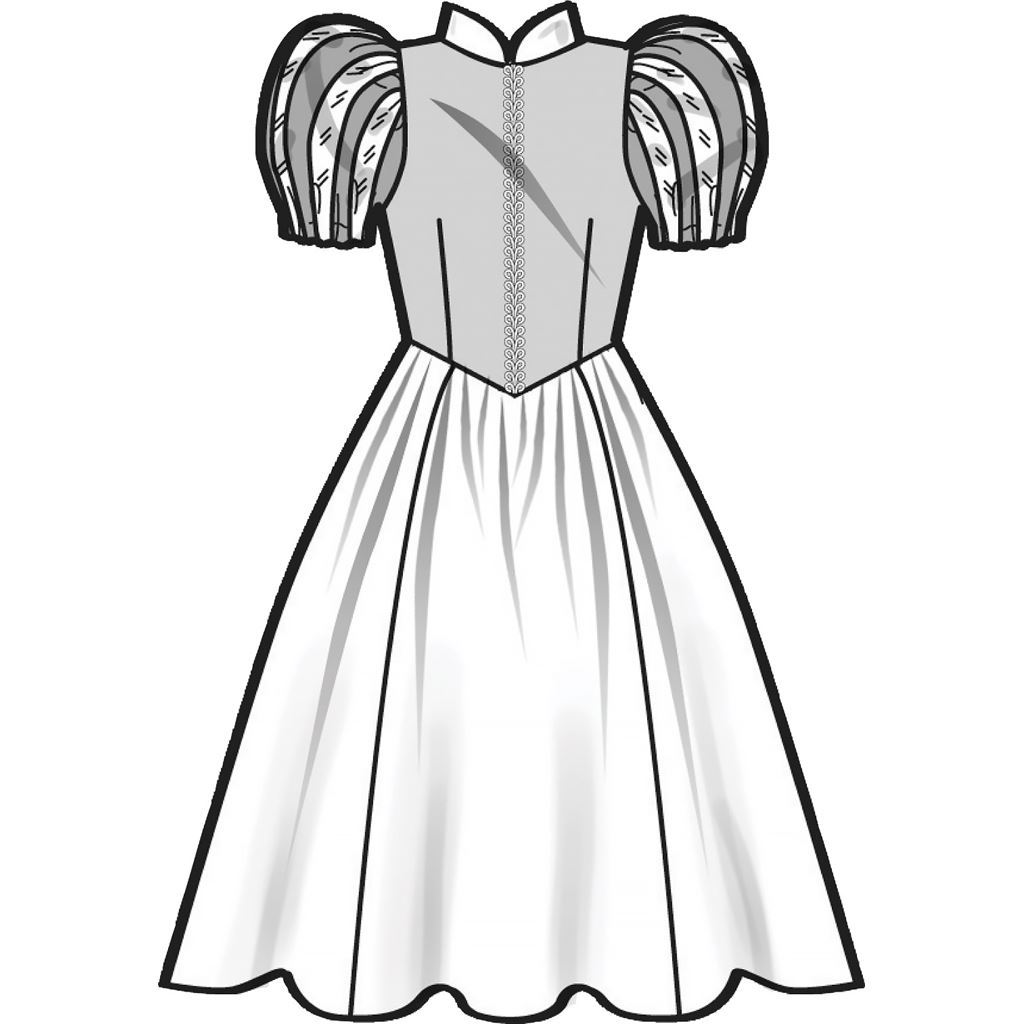 Simplicity Sewing Pattern S9168 Childrens and Girls Princess Costumes 9168 Image 4 From Patternsandplains.com