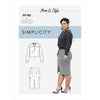 Simplicity Sewing Pattern S9182 Misses Knit Top and Skirt 9182 Image 1 From Patternsandplains.com