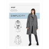 Simplicity Sewing Pattern S9187 Misses Jacket and Coats 9187 Image 1 From Patternsandplains.com