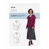 Simplicity Sewing Pattern S9189 Misses Knit Wrap Jacket 9189 Image 1 From Patternsandplains.com