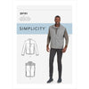 Simplicity Sewing Pattern S9191 Mens Vests and Jacket 9191 Image 1 From Patternsandplains.com