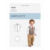 Simplicity Sewing Pattern S9194 Infants Vest Shirt Shorts Pants Tie and Pocket Square 9194 Image 1 From Patternsandplains.com