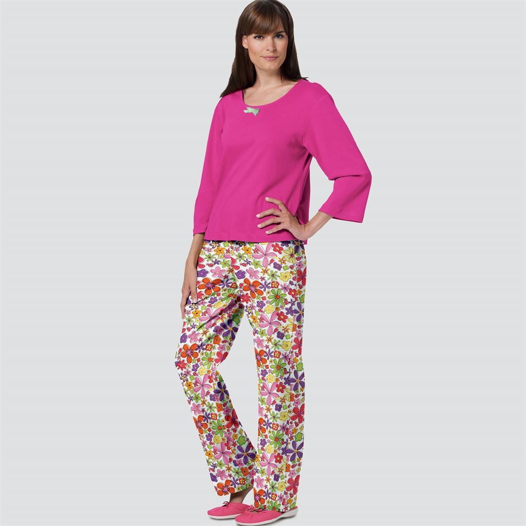 Simplicity Sewing Pattern S9219 Misses and Misses Petite Sleepwear 9219 Image 2 From Patternsandplains.com