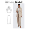 Simplicity Sewing Pattern S9227 Misses Jacket and Pants 9227 Image 1 From Patternsandplains.com