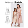 Simplicity Sewing Pattern S9246 Childrens and Girls Dresses 9246 Image 1 From Patternsandplains.com