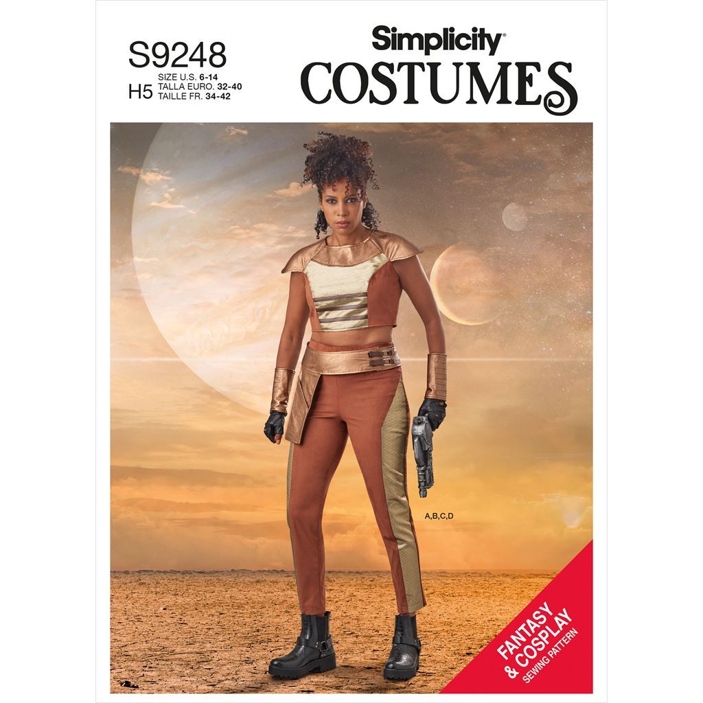 Simplicity Sewing Pattern S9248 Misses Costume 9248 Image 1 From Patternsandplains.com