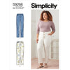 Simplicity Sewing Pattern S9266 Misses and Womens Vintage Jeans With Front Buttons Or Zipper 9266 Image 1 From Patternsandplains.com