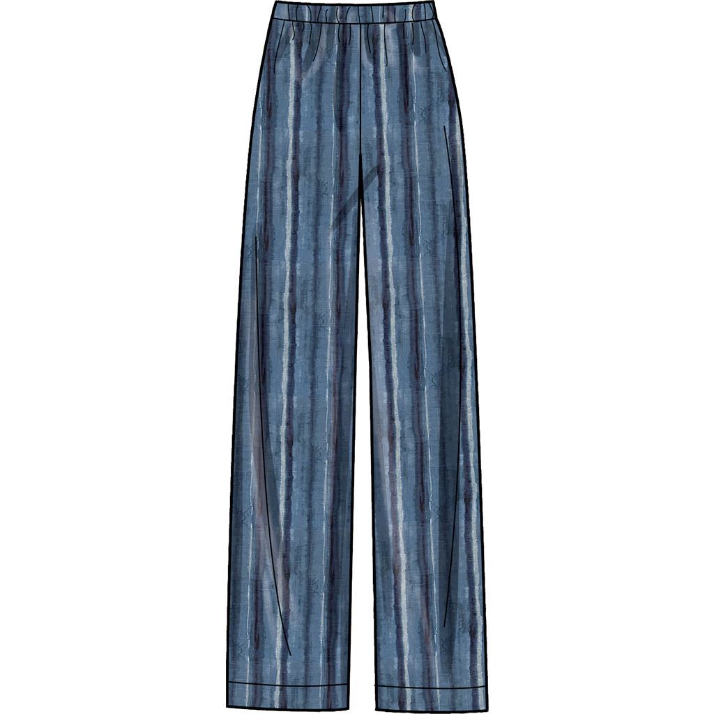 Simplicity Sewing Pattern S9270 Misses Tops and Pants In Two Lengths 9270 Image 6 From Patternsandplains.com