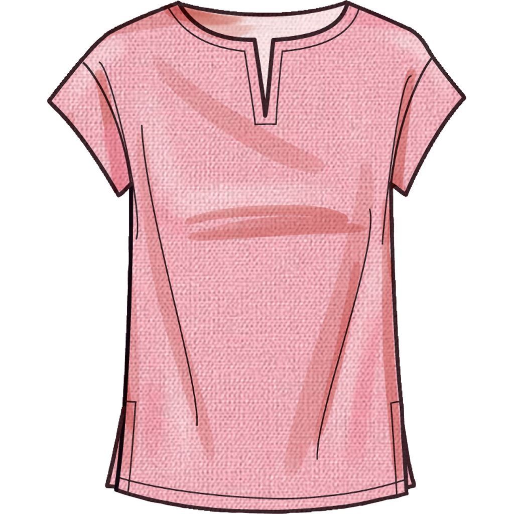 Simplicity Sewing Pattern S9274 Misses Tops In Two Lengths 9274 Image 5 From Patternsandplains.com