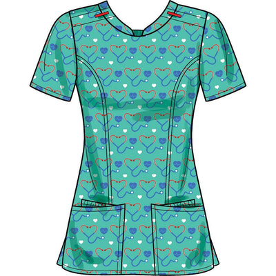 Simplicity Sewing Pattern S9276 Misses Scrubs 9276 Image 4 From Patternsandplains.com