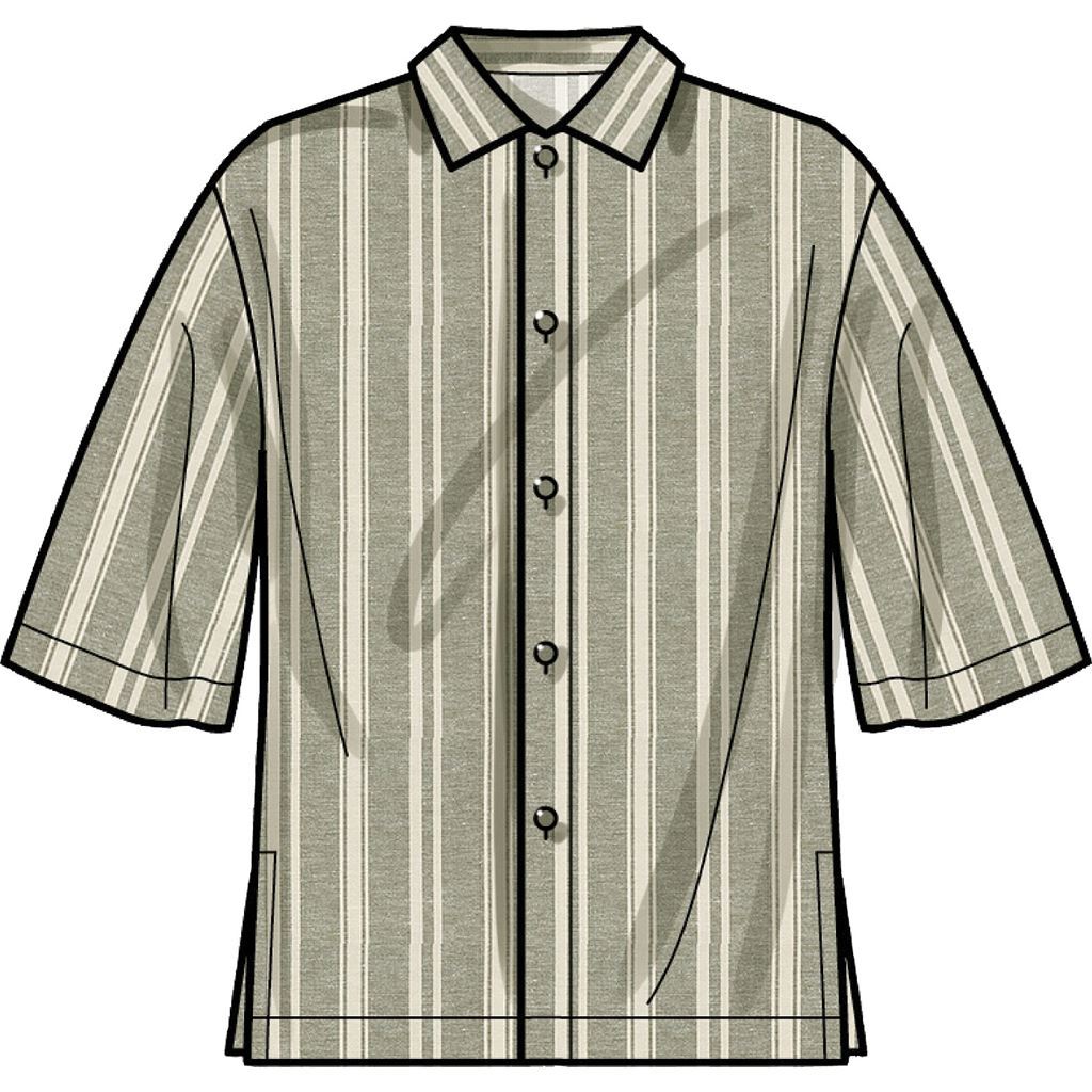 Simplicity Sewing Pattern S9279 Mens Shirt In Two Lengths Pants and Shorts 9279 Image 3 From Patternsandplains.com