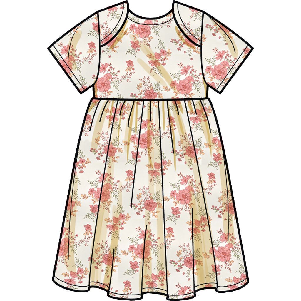 Simplicity Sewing Pattern S9282 Babies Knit Dress Romper and Diaper Cover 9282 Image 4 From Patternsandplains.com