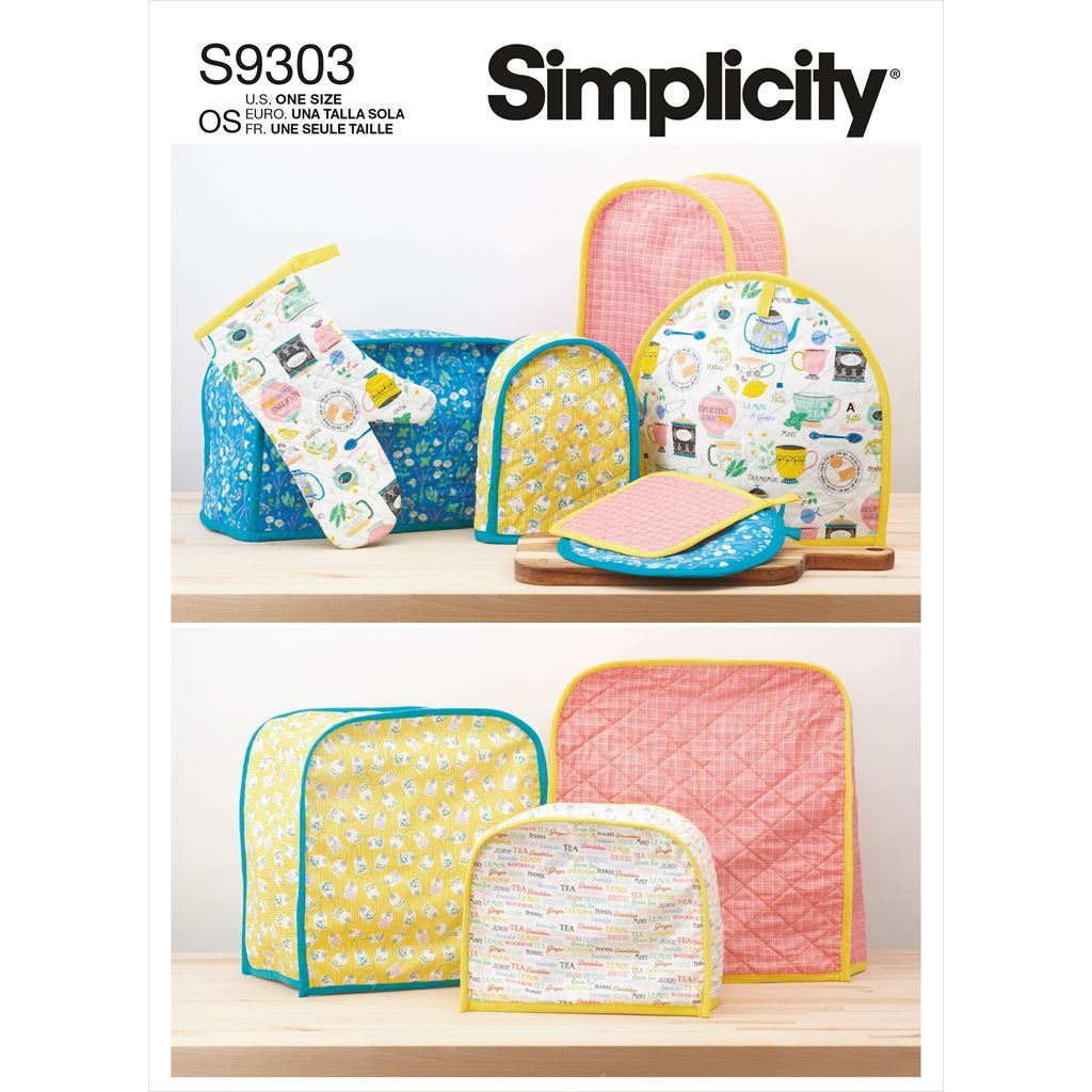 Simplicity Sewing Pattern S9303 Appliance Covers 9303 Image 1 From Patternsandplains.com