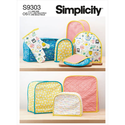 Simplicity Sewing Pattern S9303 Appliance Covers 9303 Image 1 From Patternsandplains.com
