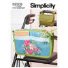 Simplicity Sewing Pattern S9309 Walker Caddy and Bag 9309 Image 1 From Patternsandplains.com